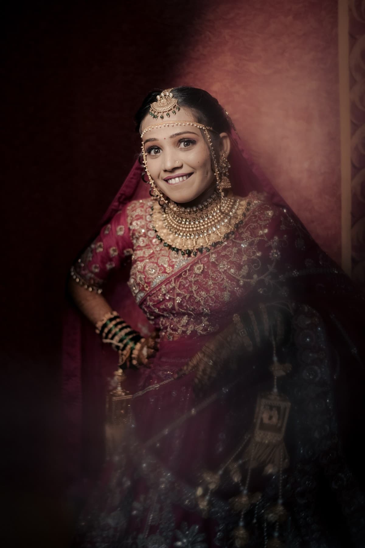 Bridal portrait 2 by Stories by Shubhh.era