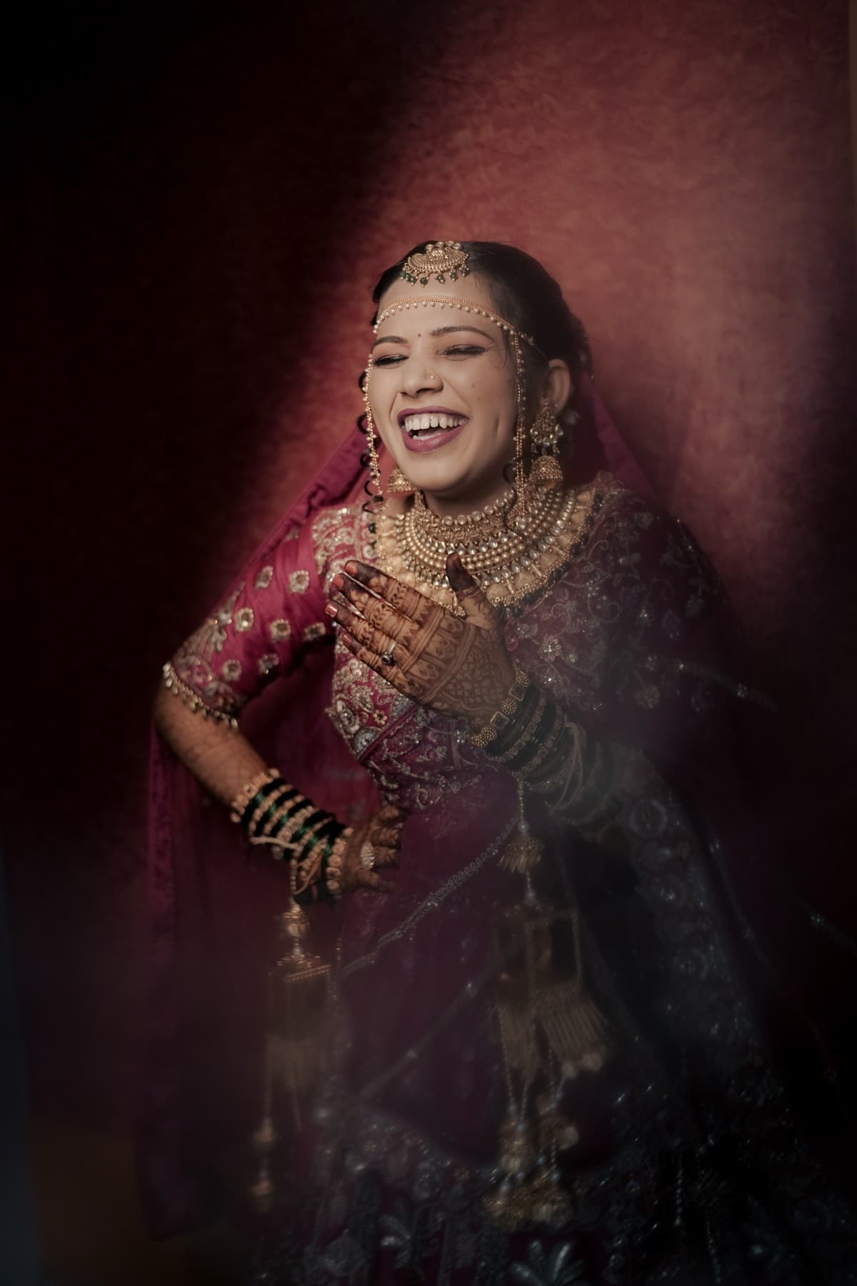 Bridal portrait 3 by Stories by Shubhh.era