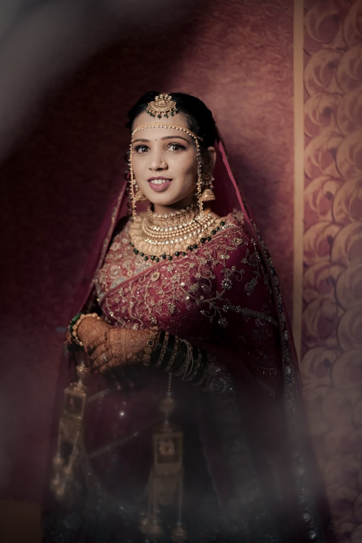 Bridal portrait 5 by Stories by Shubhh.era