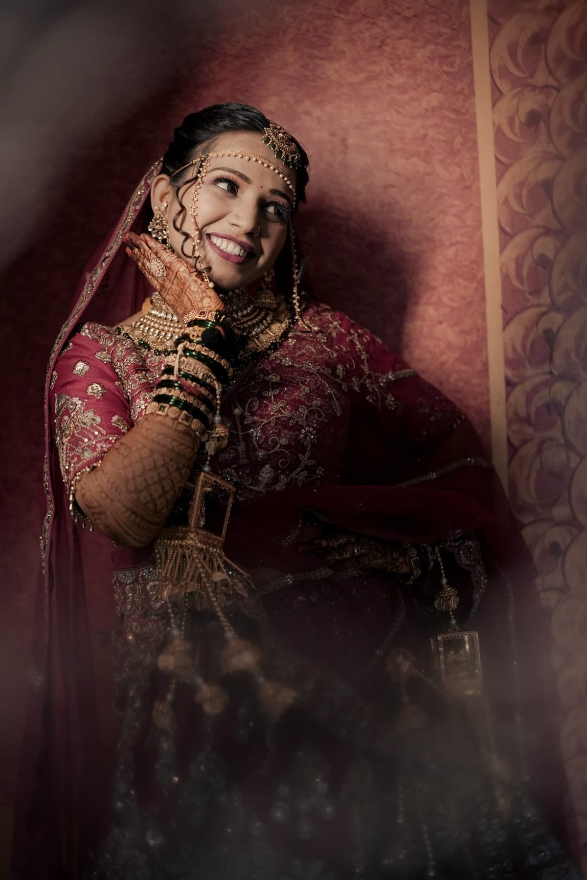 Bridal portrait 6 by Stories by Shubhh.era
