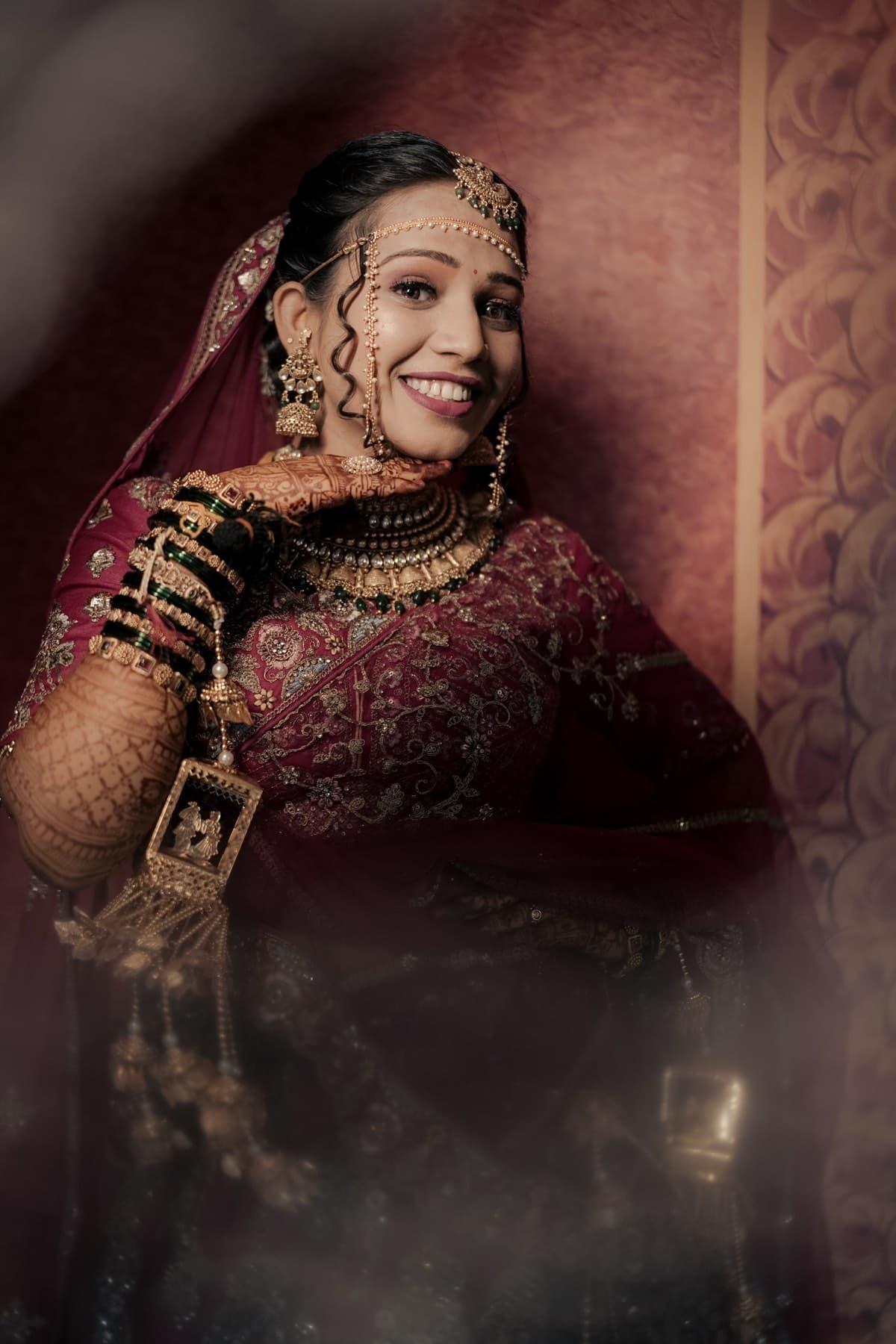 Bridal portrait 7 by Stories by Shubhh.era