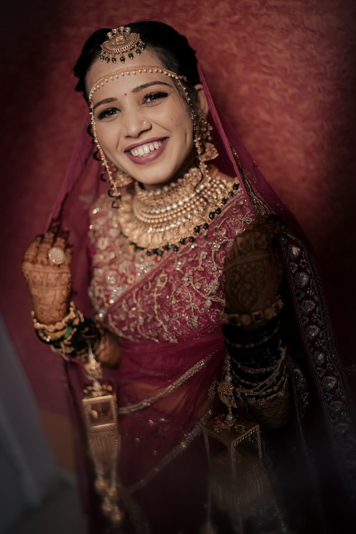 Bridal portrait 8 by Stories by Shubhh.era